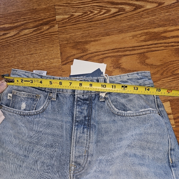 Lovers And Friends Reece High Rise Rigid Slim Straight Jeans - Picture 8 of 9